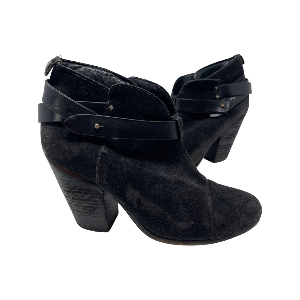 Rag & Bone black suede barrow boots sz 39